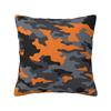 Luxury Gray Black Forest Camouflage Cushion Cover  cm Velvet Throw Pillow Case for Living Room Sofa Chair Pillowcase