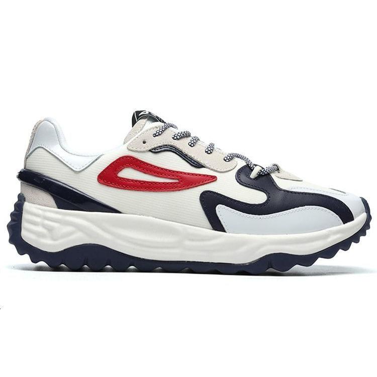 Fila Кроссовки Terra с низким верхом на массивной подошве Мужские Бело-синие F12M144159FSP