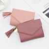 Korean Style Women's Short Fashion Wallet: Large Capacity Clutch with Zipper Coin Purse
