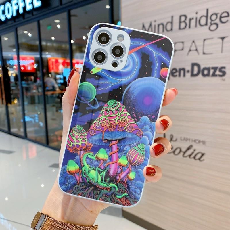 Крутой чехол для телефона Strange Art для iPhone 14 13 12 11 Pro Max X XR XS 8 7 Plus, цветной чехол для телефона из жидкого стекла