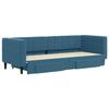 VidaXL Daybed with Trundle and Drawers Blue 80x200 Cm Velvet 3196731