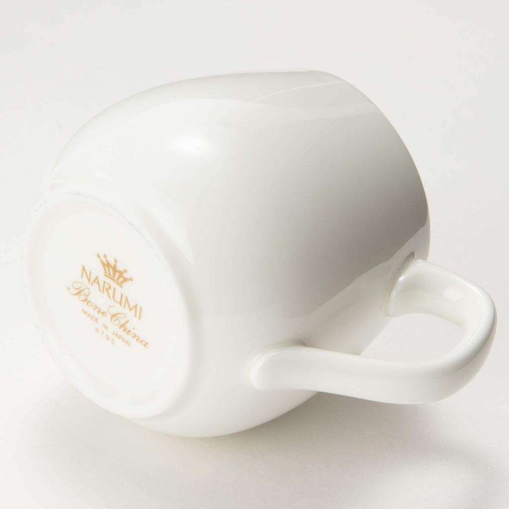 NARUMI Plus Serum Creamer (Medium), 140cc, Bone China, 9795-4473