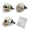 Car Accessory Unique Skull-shaped Car Perfume Clips Vent Holders for Air Stylish Accessories for Car Vent Air Conditioner