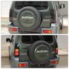 Taillights Covers Rear Lamp Housing ABS Tail Light Decoration For Suzuki Jimny 2007-2017 Exterior Accessoriess (Smoked Black)