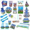 Paw Patrol Kids Theme Birthday Party Supplies Decoration Disposable Tableware