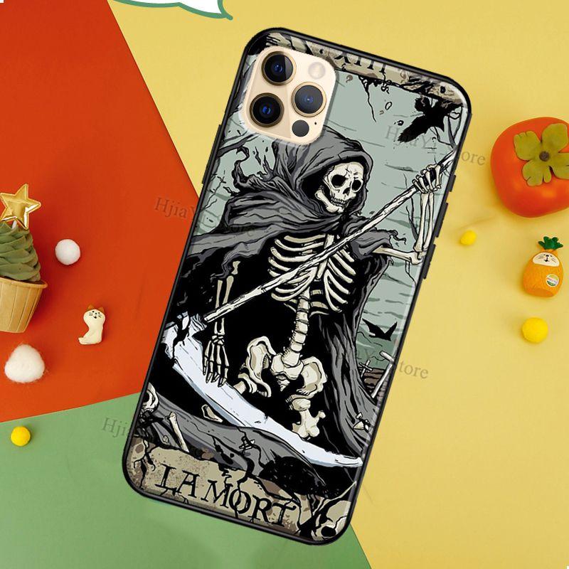 Лунная Таро Мистический тотем Чехол Для iPhone 11 14 13 Pro Max 12 mini X XR XS MAX 6 6S 7 8 Plus 5S SE 2020 Чехол для телефона