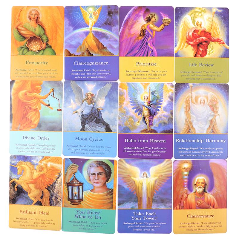 1Box Magic Archangel Oracle Cards Earth Magic Fate Tarot Deck 45 карт