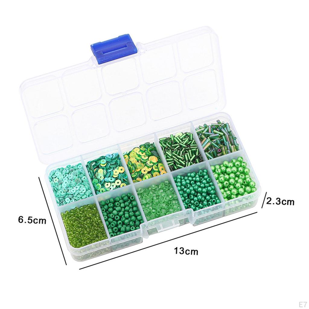 Стеклянный бисер, комплект для изготовления браслетов, ювелирные изделия ручной работы, свободная прокладка, маленькая для
