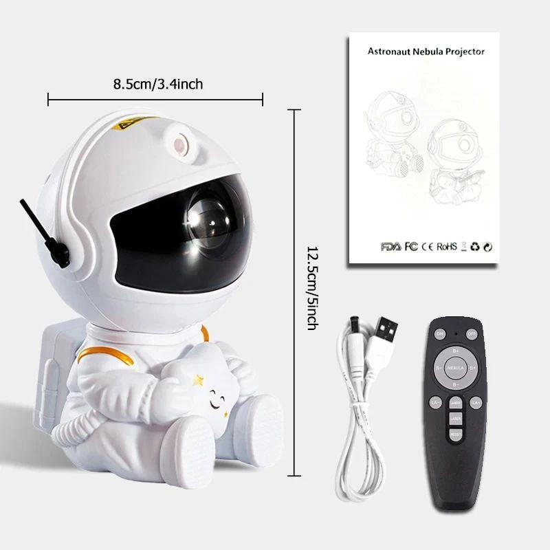 Astronaut Projector Star Projector Galaxy Light LED Night Light for Kids,Light Projector for Bedroom Starry Nebula Ceiling lamp