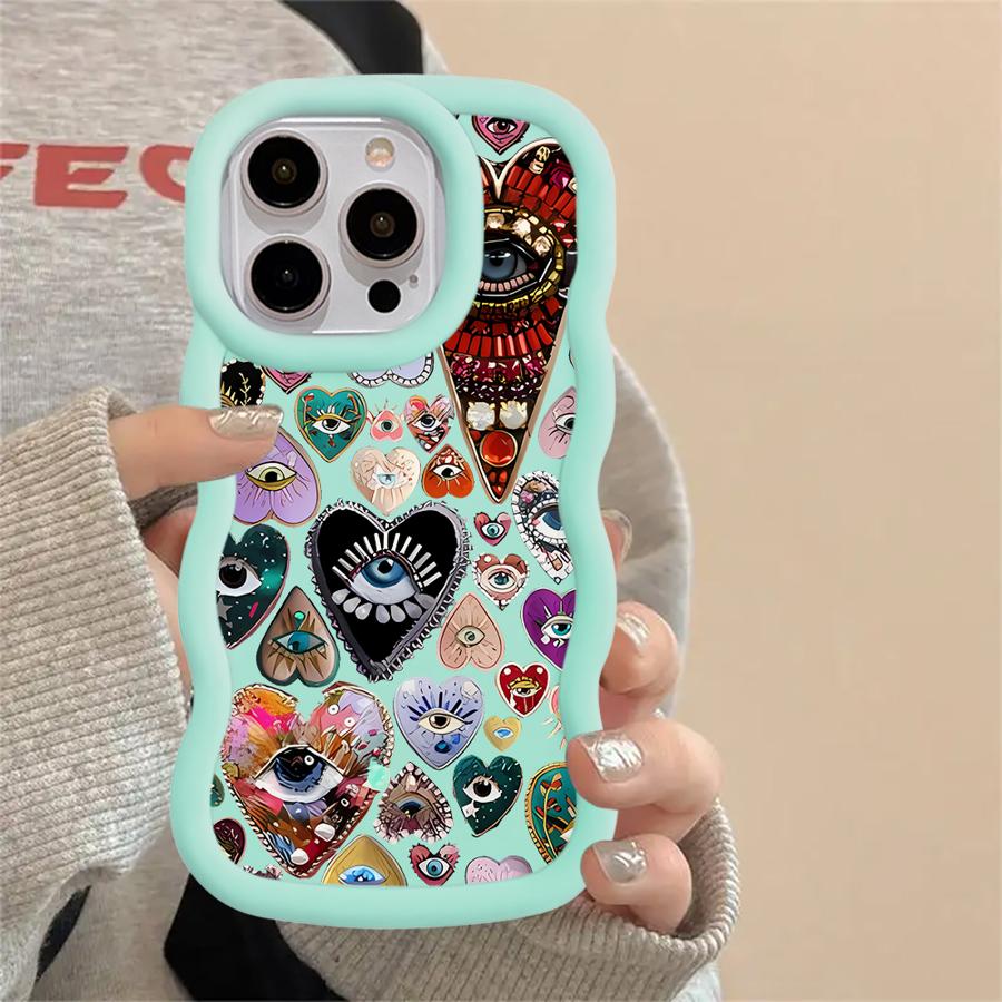 Чехол-бампер с рисунком «Личность Любовь» для iPhone 8 XR 13 16 Pro Max 14 12 17 Air 11 15 Plus