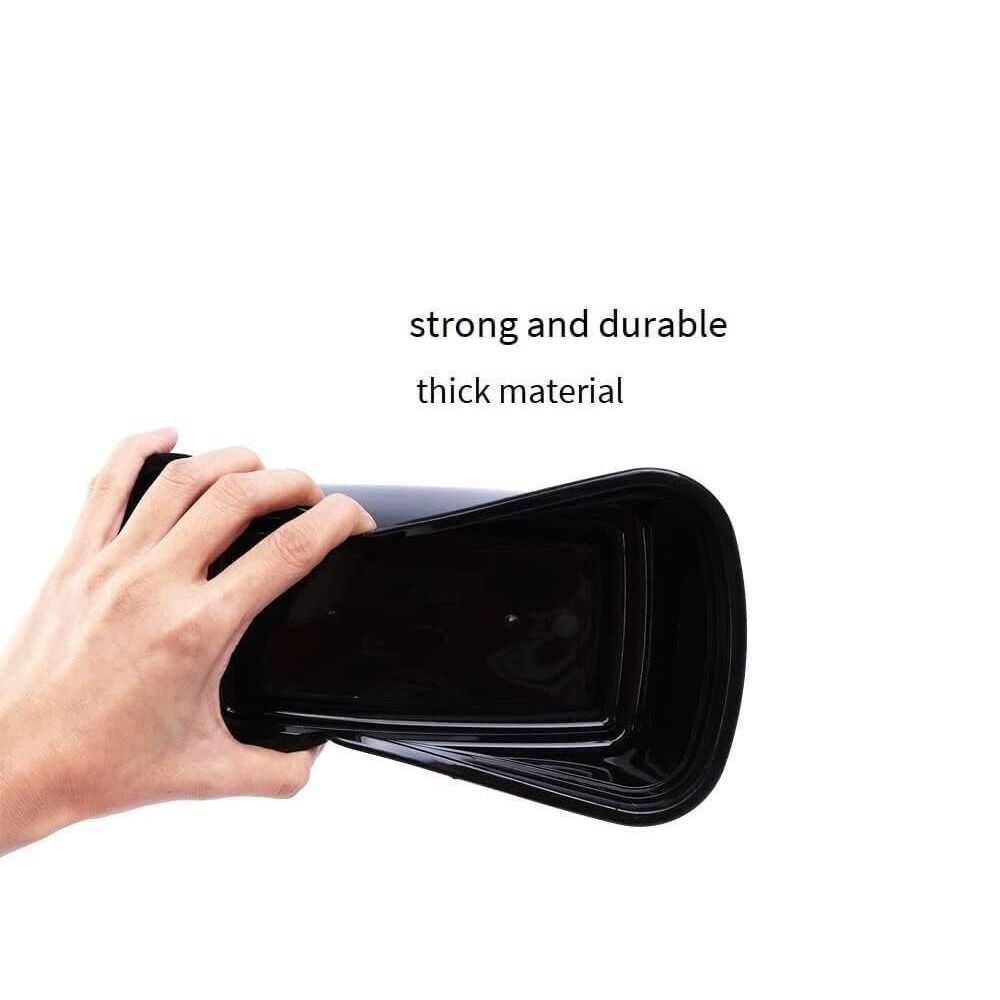 5Pcs/set Large Capacity Disposable Food Containers Plastic Lunch Box Creative Fridge Storage Boxes