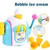 Пеногенератор для мороженого Игрушка для ванны для малышей Машина для пузырей для ванны Мальчики Девочки Пузыри Мороженое Пенообразование Игрушка для душа Набор для игры в торт