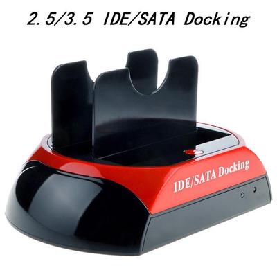 Внешняя док-станция USB 2.0 с двумя отсеками для SATA/IDE HDD 3,5" и 2,5"