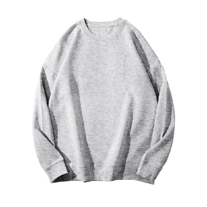 Плюс Размер Женская мода Новая свободная спортивная толстовка с длинными рукавами и круглым вырезом