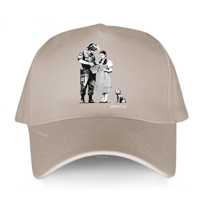 Уличная бейсбольная кепка Snapback, черные хлопковые шляпы, Бэнкси Дороти из страны Оз, мастер Stop And Search, мужская и женская кепка в стиле хип-хоп, шляпа от солнца