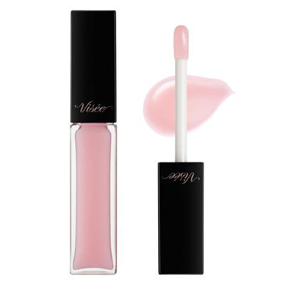 Visee Essence Lip Plumper SP001 Прозрачный розовый блеск для губ для увлажнения и пухлых губ, увлажняющая и покалывающая формула, 5,5 мл