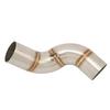 Exhaust Middle Link Pipe Stainless Steel Exhaust System Mid Connection Tube for Z900 2020‑2021
