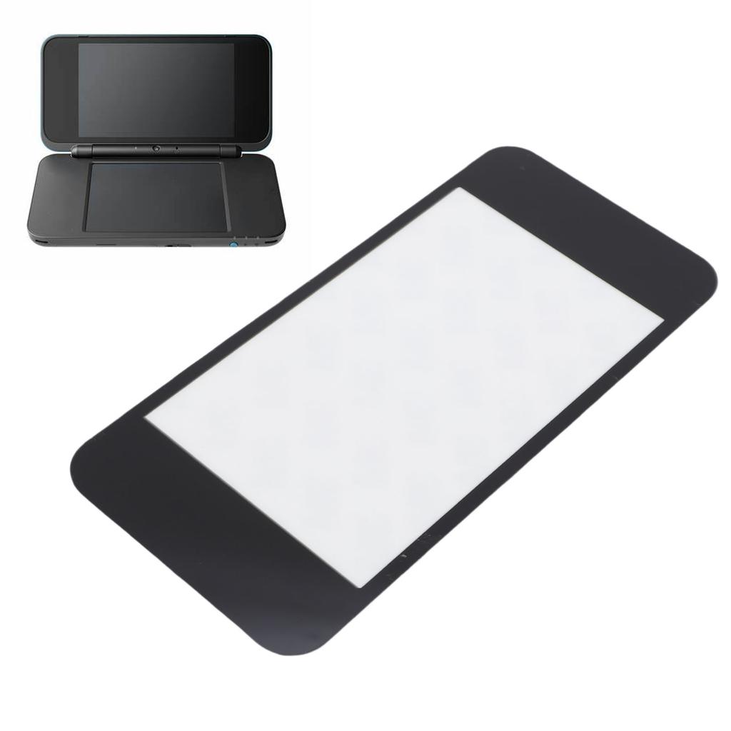 3 шт. Верхний экранный объектив для New 2DS XL, смоляная игровая консоль, верхняя крышка-заменитель верхнего экрана с клеем