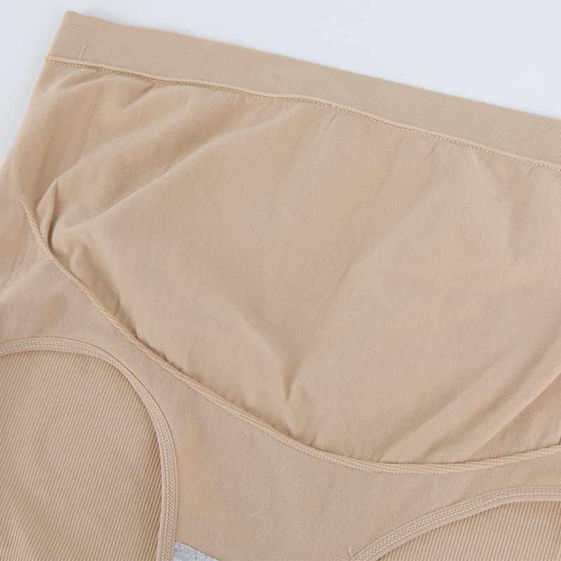 Трусики для беременных для беременных с высокой талией, корректирующее белье для беременных, бесшовное нижнее белье с поддержкой живота, подтягивающие ягодицы