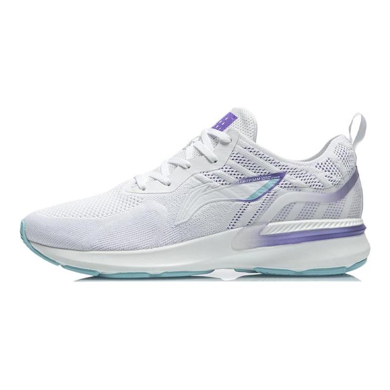 Li Ning Ткань Амортизация Скользкая Устойчивая к истиранию Дышащая Легкая Низкие Кроссовки для бега Мужские ARHR131-2
