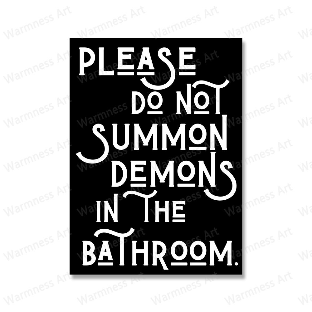 Wash Your Hands You Filthy Animal Quotes Canvas Painting Nice Butt Print Funny Toilet Wall Art Poster Picture For Bathroom Decor