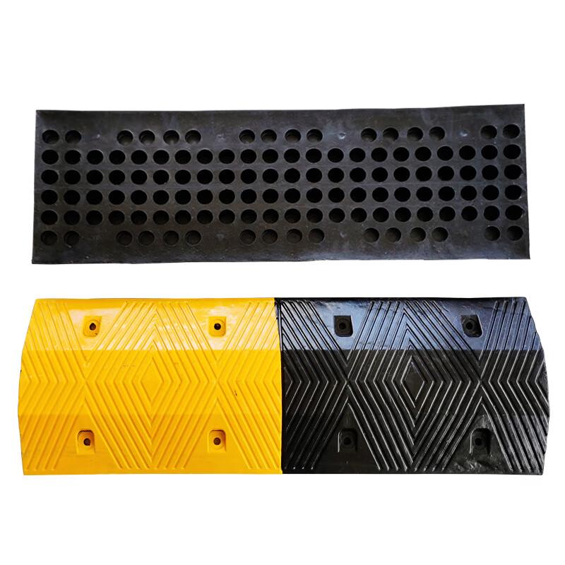 Heavy-Duty Rubber Speed Bump