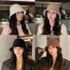 Natural Style Wide Brim Fisherman Hat For Women With Textured Design