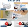 Drawer Storage Rack with Steel Storage Organizer and Drawers for Storage and Desktop Perfect for Audio Mini Game and Steel No Drilling Fits Easy