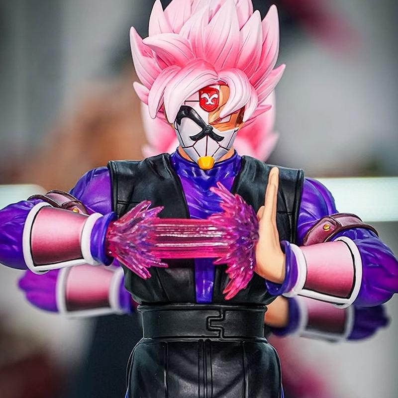 Новая фигурка Dragon Ball Z 30 см / 11,81 дюйма Замасу Черный Гоку Супер Сайян ПВХ Фигурки Действия GK Статуя Коллекционная Модель Игрушки Подарки