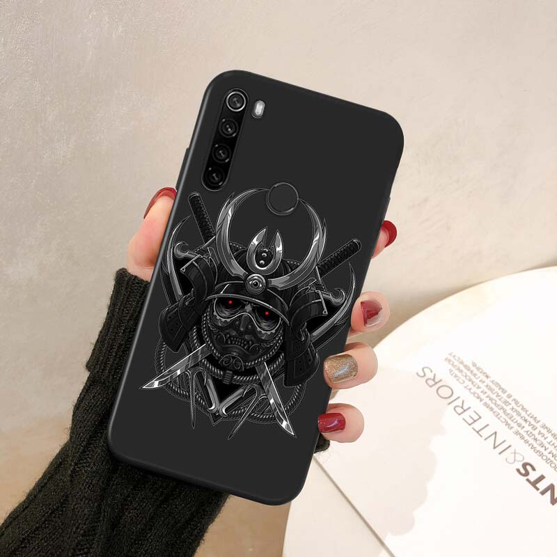 Японский самурай силиконовый чехол TPU для Xiaomi Redmi Note 9 9C 9A 9i 9T 9S 8 8T 7 6 5 5A 4 4X Pro Max чехол для телефона