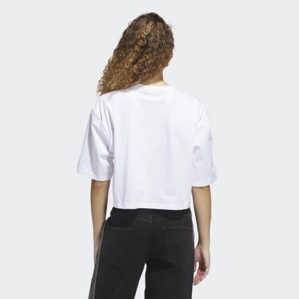 Adidas Укороченная футболка Essential Jj3385