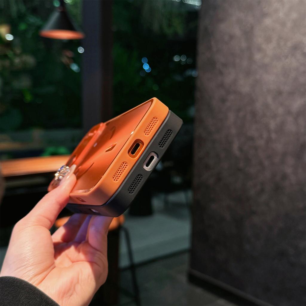 For iPhone 17 Pro Max Case Compatible with MagSafe TPU PC Phone Back Cover with Lens Film