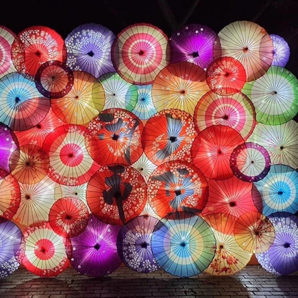 56 см Масляный бумажный зонт Танцевальный зонт для выступлений Девичник Сцена