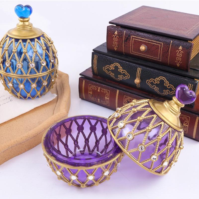 DIY эпоксидная смола в форме яйца, чехол для хранения, силиконовая форма в стиле чужих земель, коробка, формы для литья, украшение дома