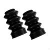 Black Rubber Fork Front Boots for XL883 XL1200