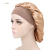 Elastic Satin Bonnet Hat Breathable Hair Bonnet Hat Fashion Head Cover  for Men Women