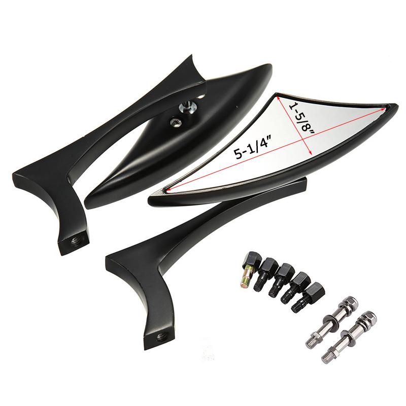 M8 M10 мотоциклетные зеркала заднего вида для Harley Dyna Electra Glide Road Glide Sportster 883 1200 Softail вид сзади сбоку