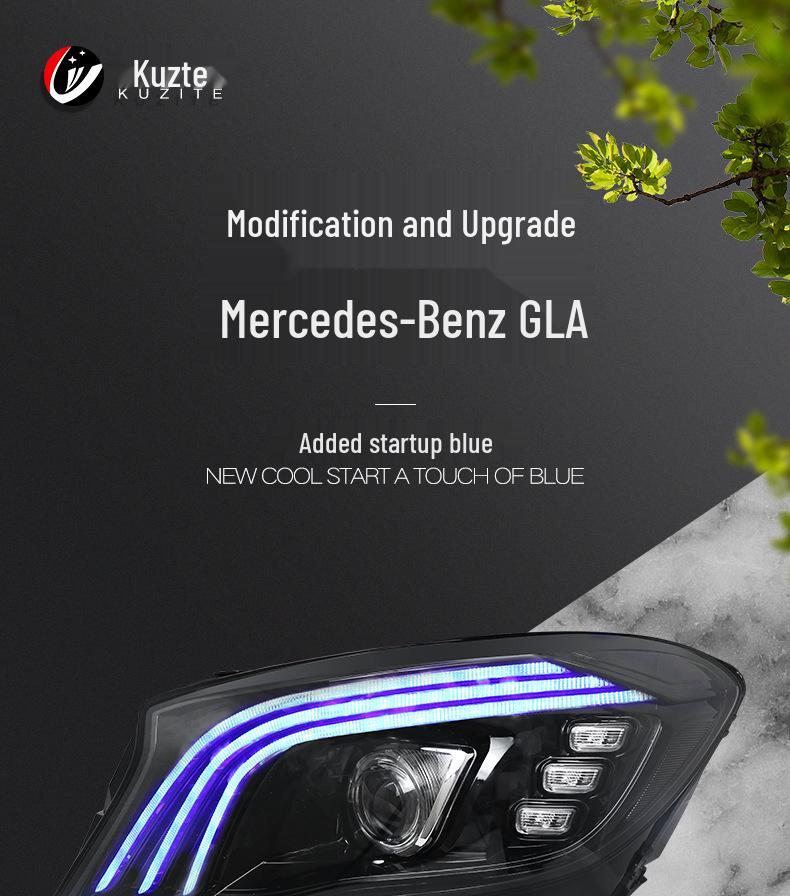 Mercedes-Benz GLA 200/260 (2015-2019) Maybach-Style LED Daytime Running Lights Assembly