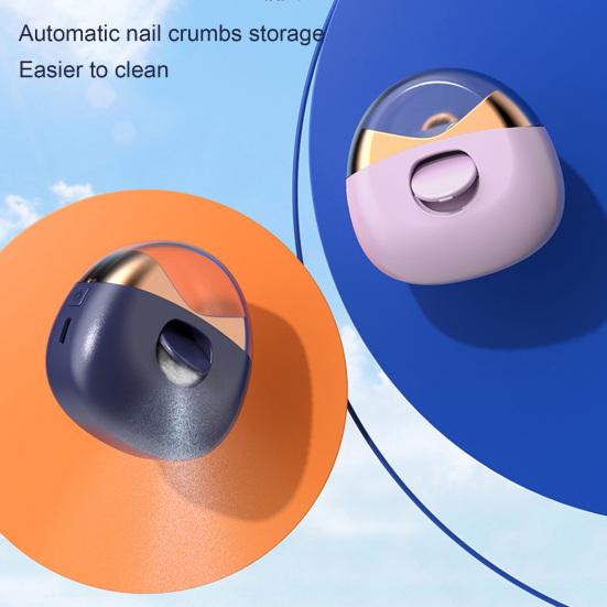 Electric Nail Clipper Manicure Care Rechargeable Ergonomic Design Nail Trimmer for Adults Babies