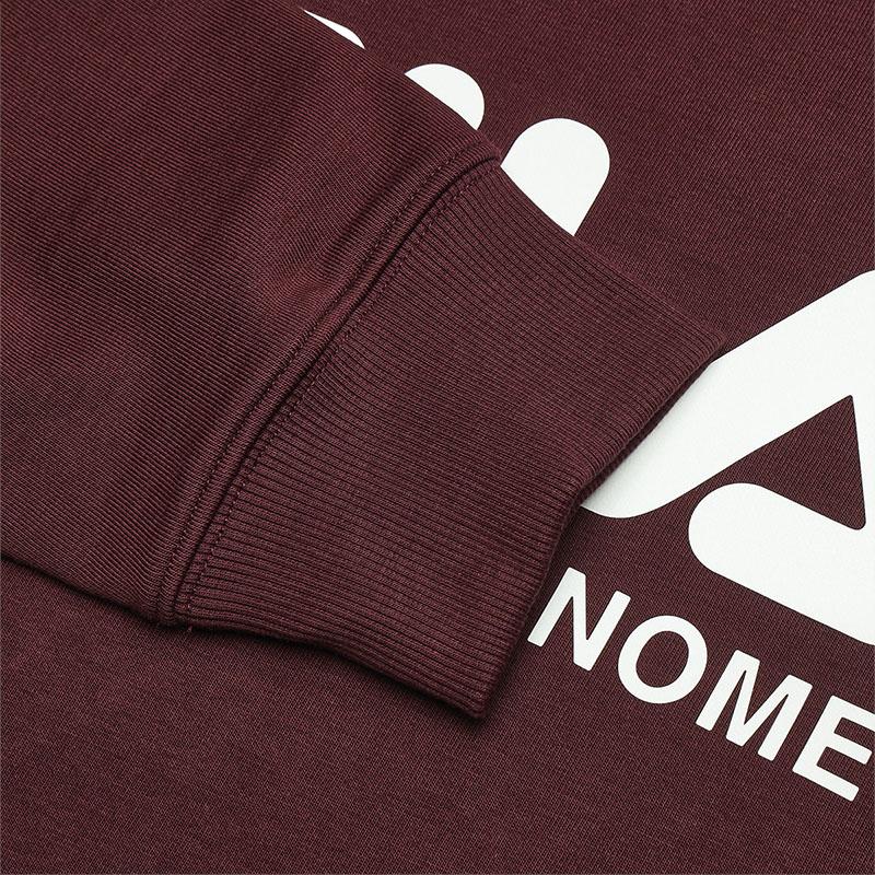 New FILA Sweatshirt Men's Tree Port Burgundy F11M449215FWI