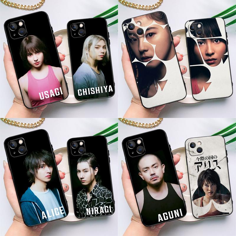 Чехол для телефона Alice in Borderland TV для iPhone 16 15 14 Pro Max 11 13 12 Mini X XR XS Max Plus Чехол Capa