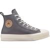 Converse Chuck Taylor All Star Comfortable Versatile High Top Kids Skate Shoes Kids Sneaker Gray A09259C