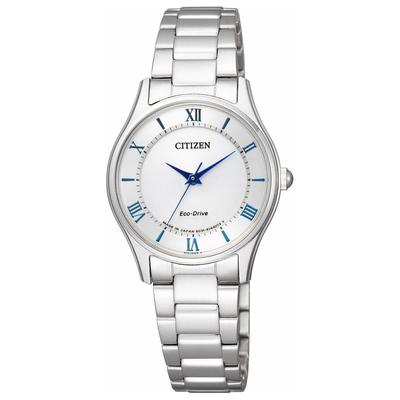 Парная модель Citizen Collection Серебряные часы Eco-Drive EM0400-51B Женские
