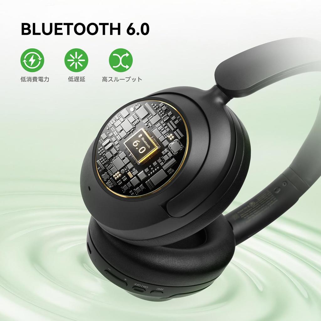 OneOdio Focus A6 Беспроводные Гибридные Шумоподавляющие Bluetooth До 75 часов музыки Выделенный Окружающий Звук Bluetooth Микрофон Наушники, Шумоподавление, 6.0,