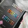 2025 Spring/Summer Princess Diary Cat Eye Gel Polish Set – 24 Exclusive Colors for Nail Salons