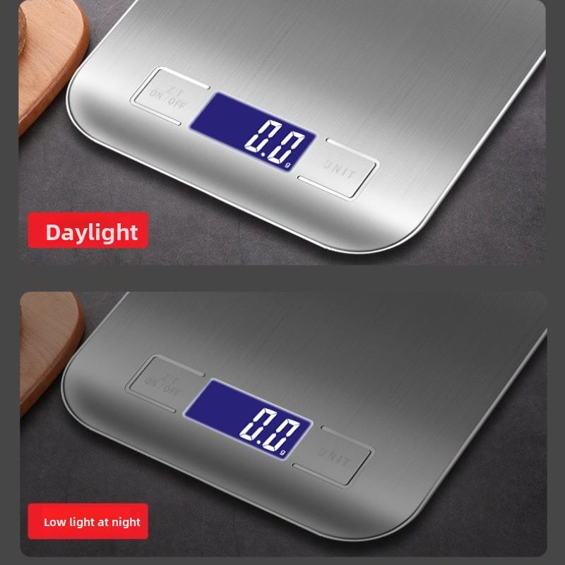 1PC 5\10KG Kitchen Gram Weight Stainless Steel Electronic Household Small Electronic Scale Baking Scale Home Kitchen Tools