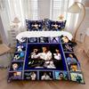 Elvis Presley Rock Roll Print 3Pcs Bedding Setduvet Cover With 2 Bedropillowcase Home Birthday Gift