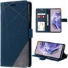Protective Case In Synthetic Leather for Redmi Note 12 Pro Plus - Navy Blue