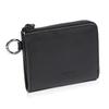 LASIEM Wallet Mini Wallet Coin Case Card Case Saving Compact Small Wallet Men's "Time Structure" (Black)