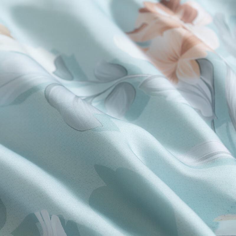 Fuanna Hoshino Rose Lyocell Washed Silk Quilt
